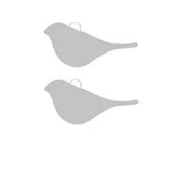 2 optionale Glasvögel