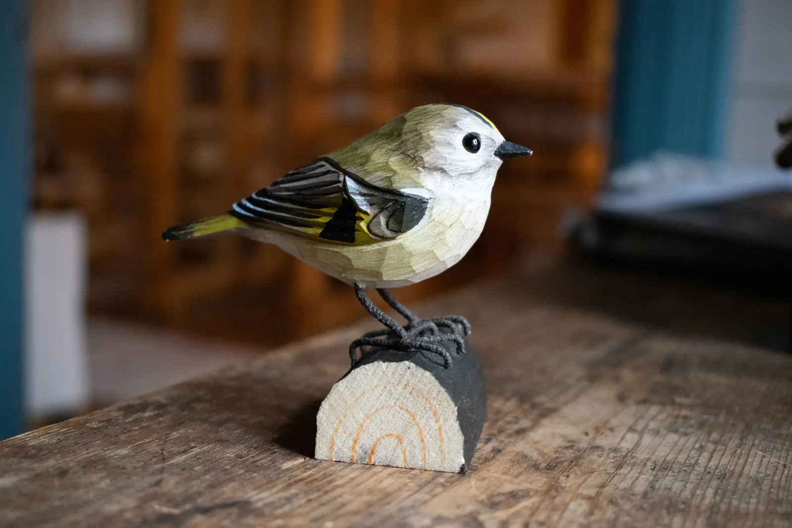 Wintergoldhähnchen (holz)