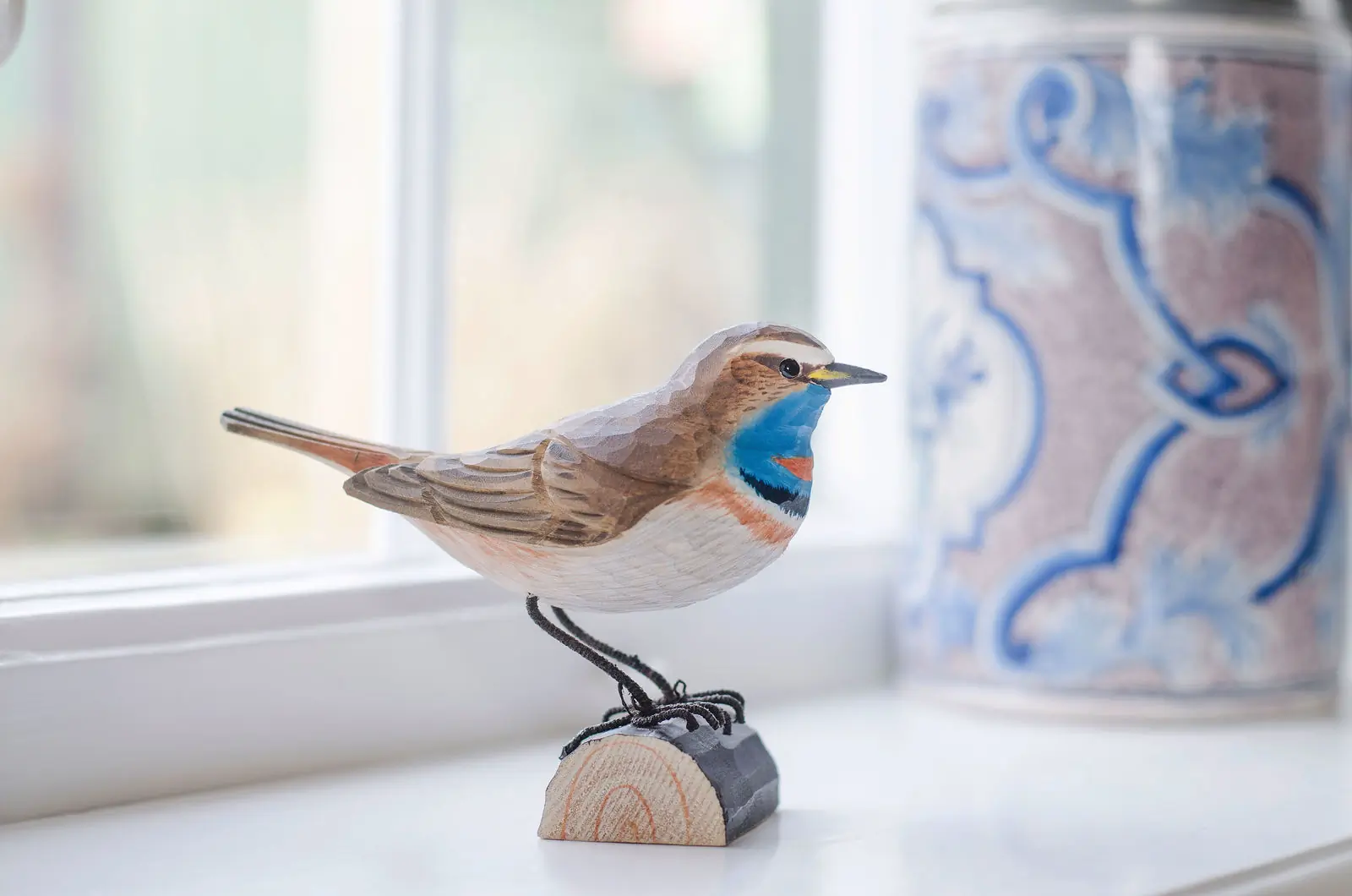 Blaukehlchen (holz)