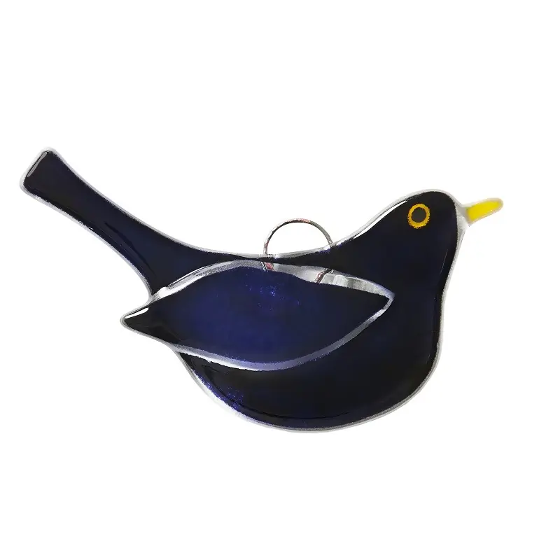 Amsel - männlich (glas)
